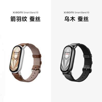 小米智能手环10/10NFC版 专业运动健康 监测睡眠管理 心率血氧长续航运动  小米手环10 NFC版 银色